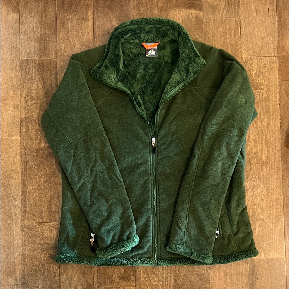 Nike ACG Deep Green Teddy Jacket